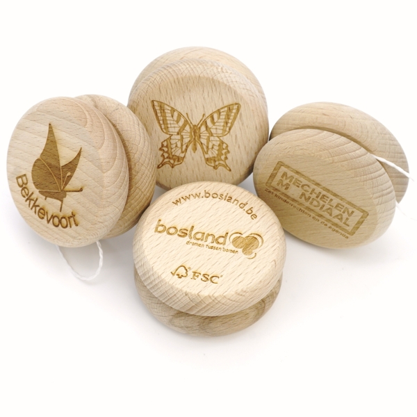 Wooden yoyo - beech wood - birch - FSC 100%